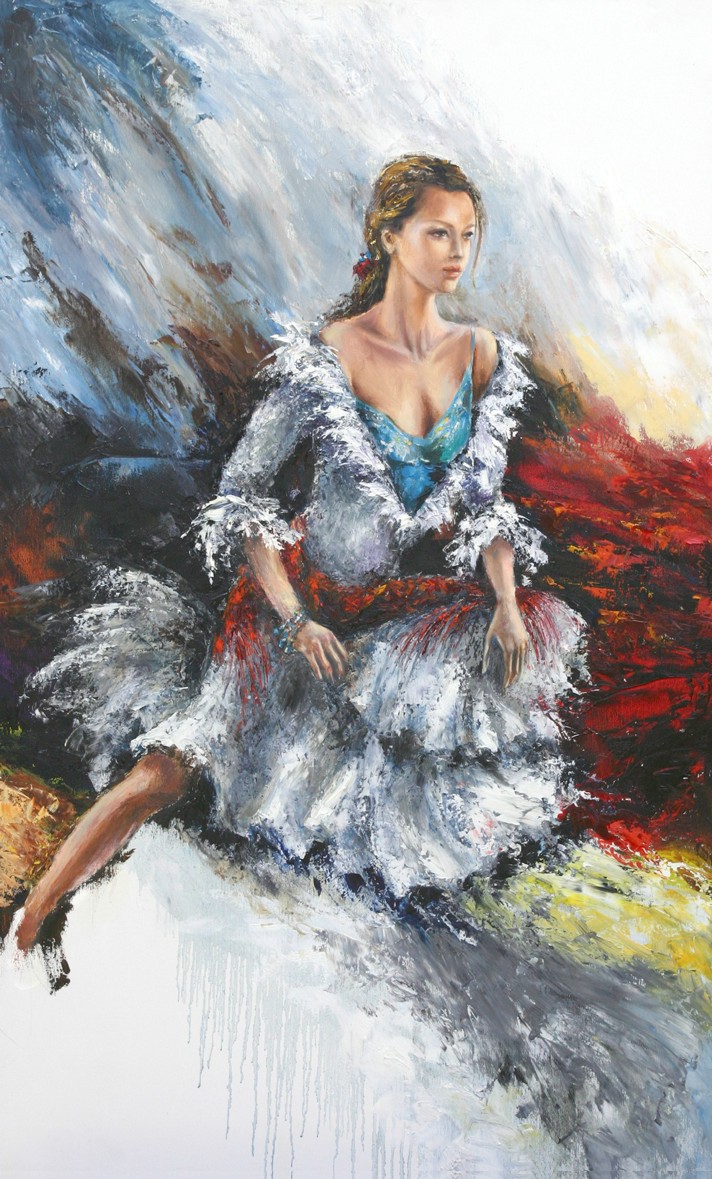 Liana Gor - Memories 2 - Oil on Canvas
